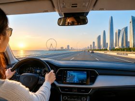 The 'Eye' and the Ocean: Driving Tianjin's Futuristic Coastal Highway