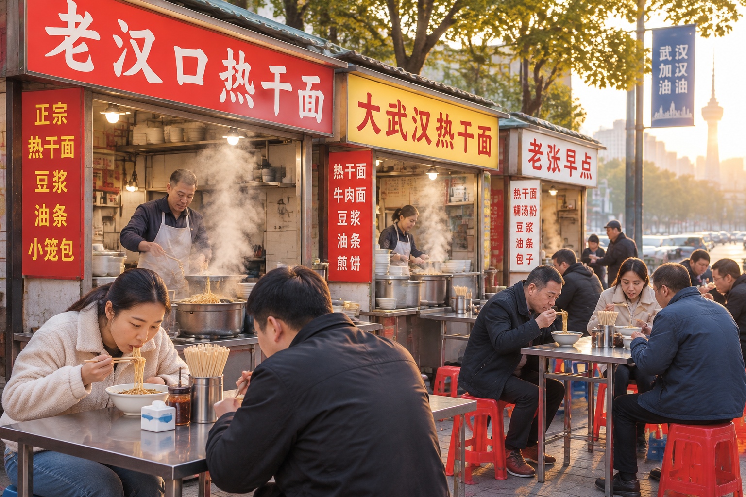 Guo Zao: How a Bowl of Hot Dry Noodles Starts the Day in Wuhan