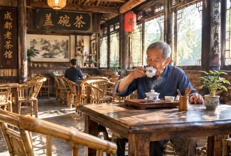Sichuan Teahouses: Bamboo Chairs, Gaiwan, and Gossip