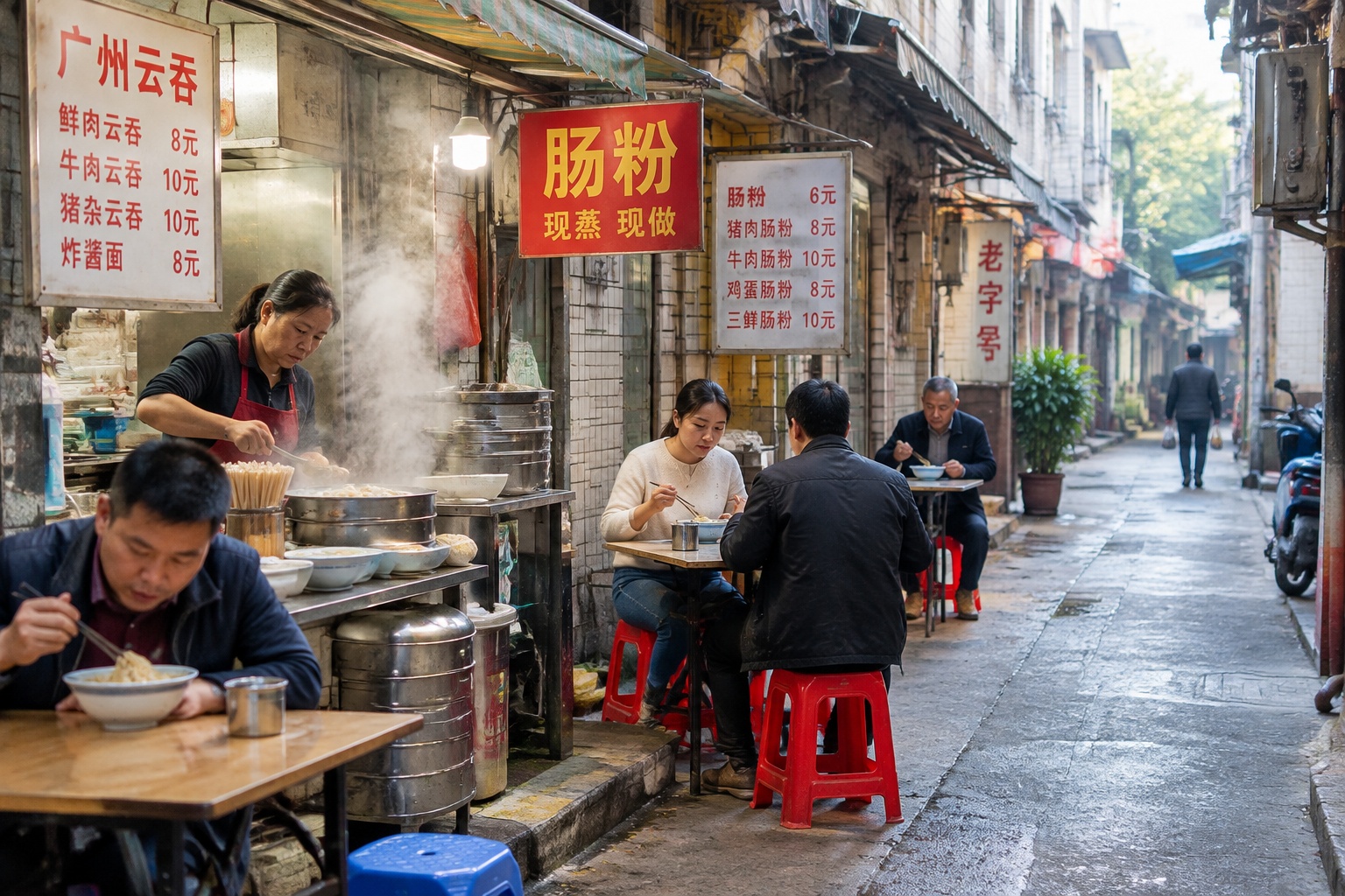 Breakfast Without Tourists: The Real Flavors Found in Guangzhou Alleys by Locals