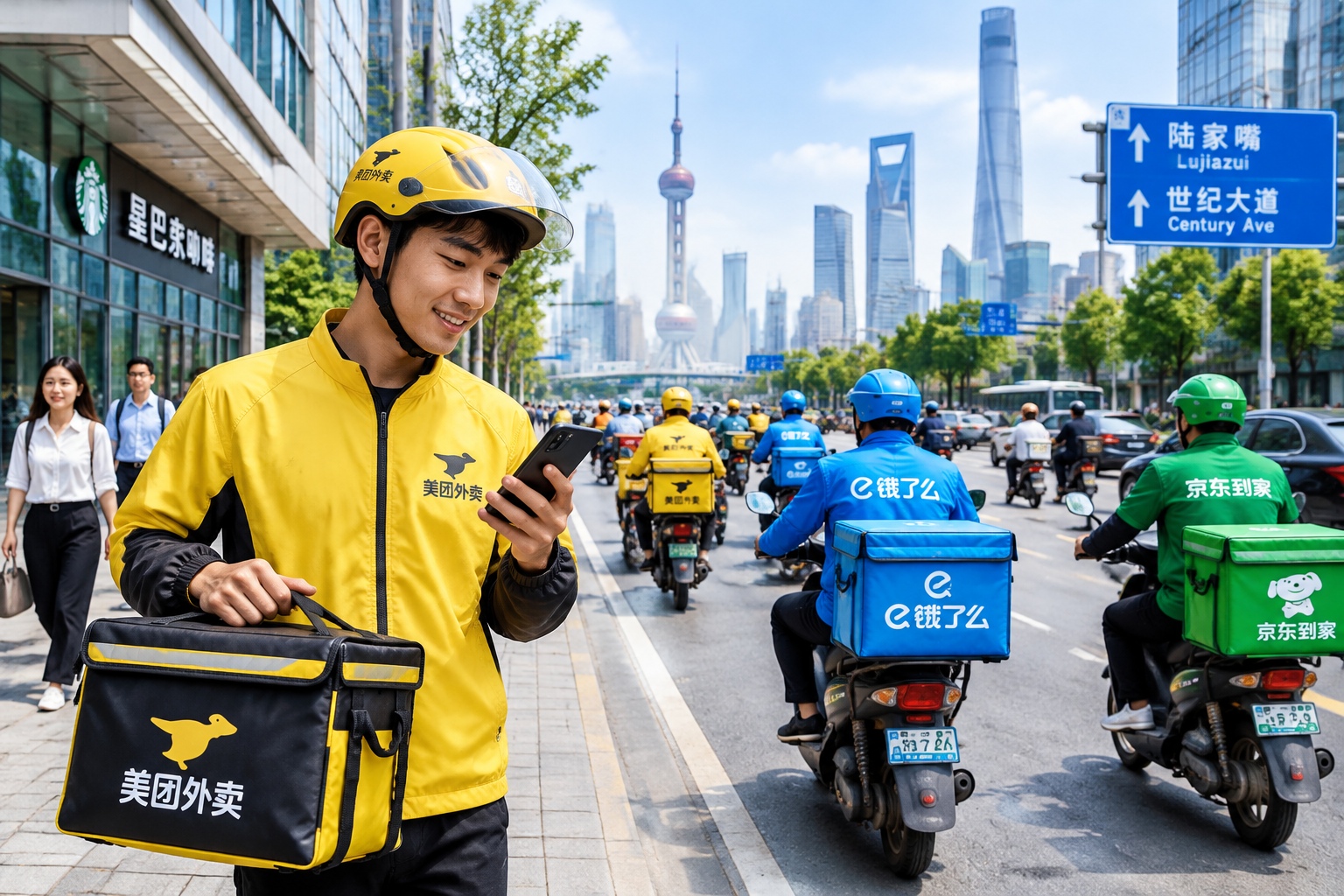 Faster Than Coffee: Inside China's 'Lightning' Daily Routine with Food Delivery 19 Faster Than Coffee: Inside China's 'Lightning' Daily Routine with Food Delivery