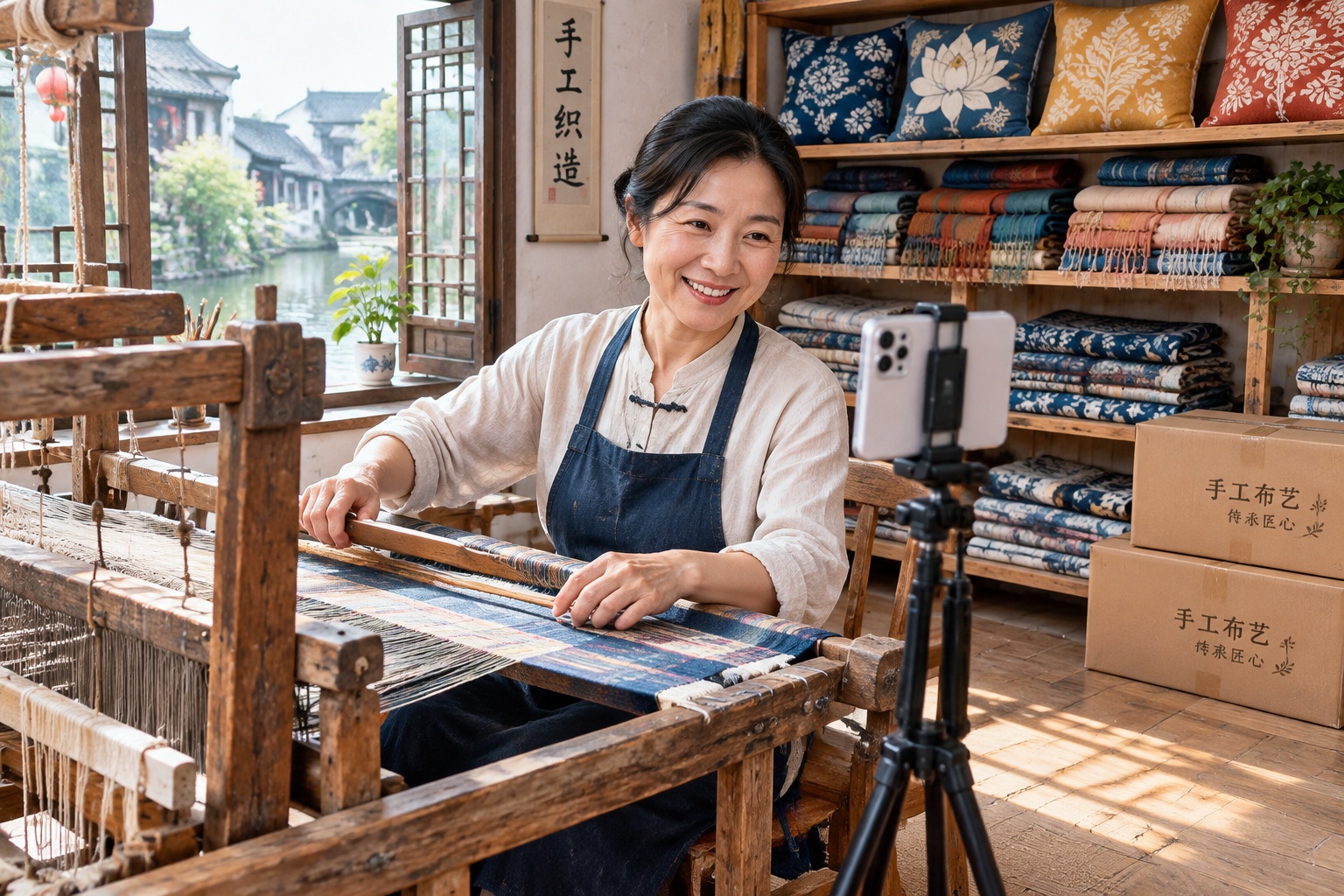 From Textile Worker to Startup Founder: How She Keeps an Old Craft Alive Online