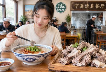 Ningxia's Hui Cuisine: Sheep Organ Soup and Hand-Grabbed Lamb