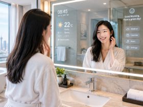 The Smart Mirror That Talks to You: Inside a Modern Chinese Hotel 24 The Smart Mirror That Talks to You: Inside a Modern Chinese Hotel