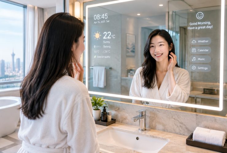 The Smart Mirror That Talks to You: Inside a Modern Chinese Hotel