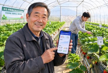 How AI is Helping Chinese Farmers Grow Better Strawberries