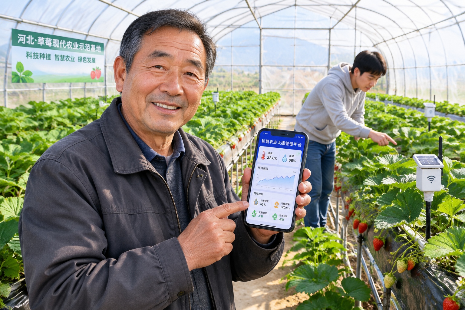 How AI is Helping Chinese Farmers Grow Better Strawberries