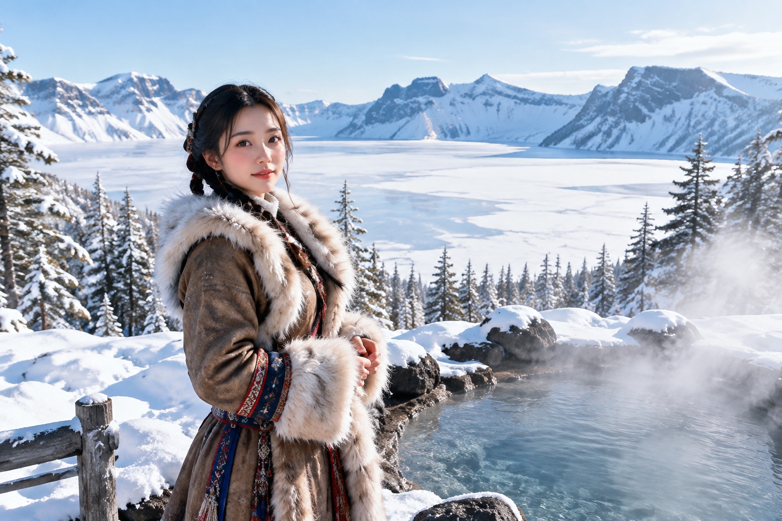 A Real-Life Frozen: The Changbai Mountain Winter Route Where Snow Meets Hot Springs