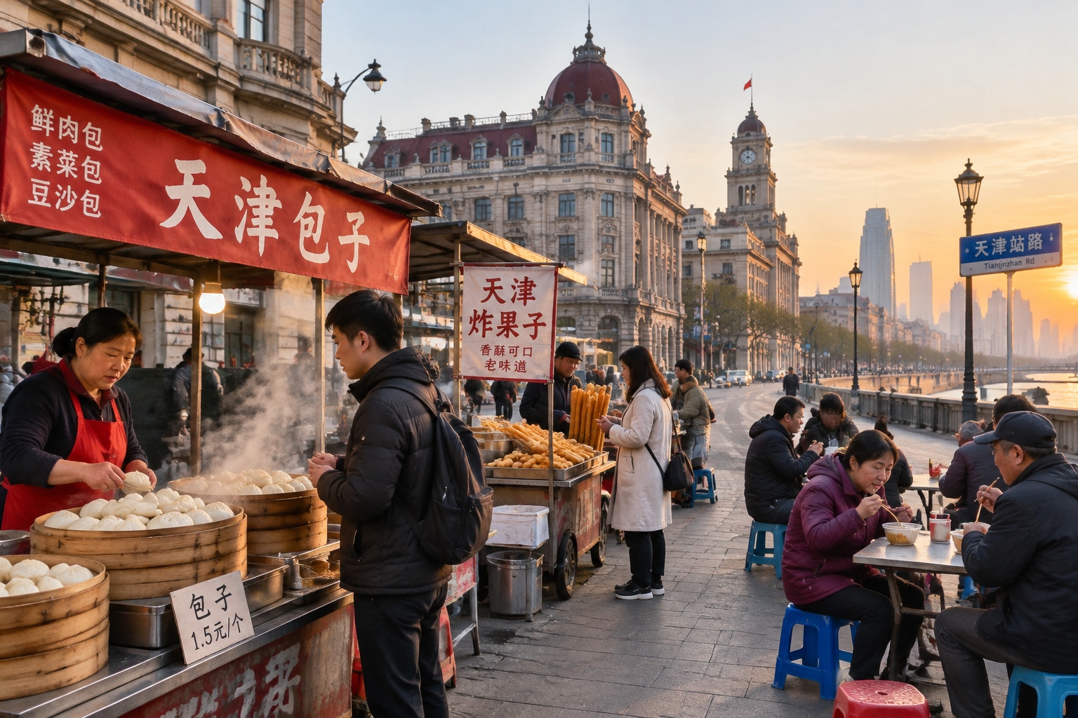 The Comedy City: A 48-Hour Route of Crosstalk, Breakfast Buns, and European Architecture